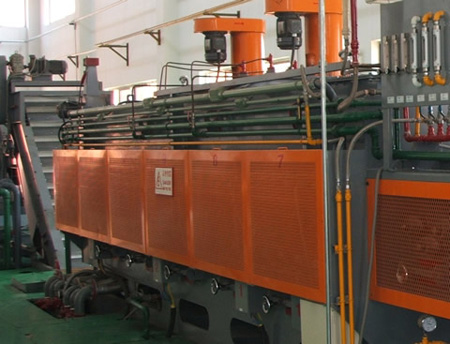 托輥網帶式回火(huǒ)爐